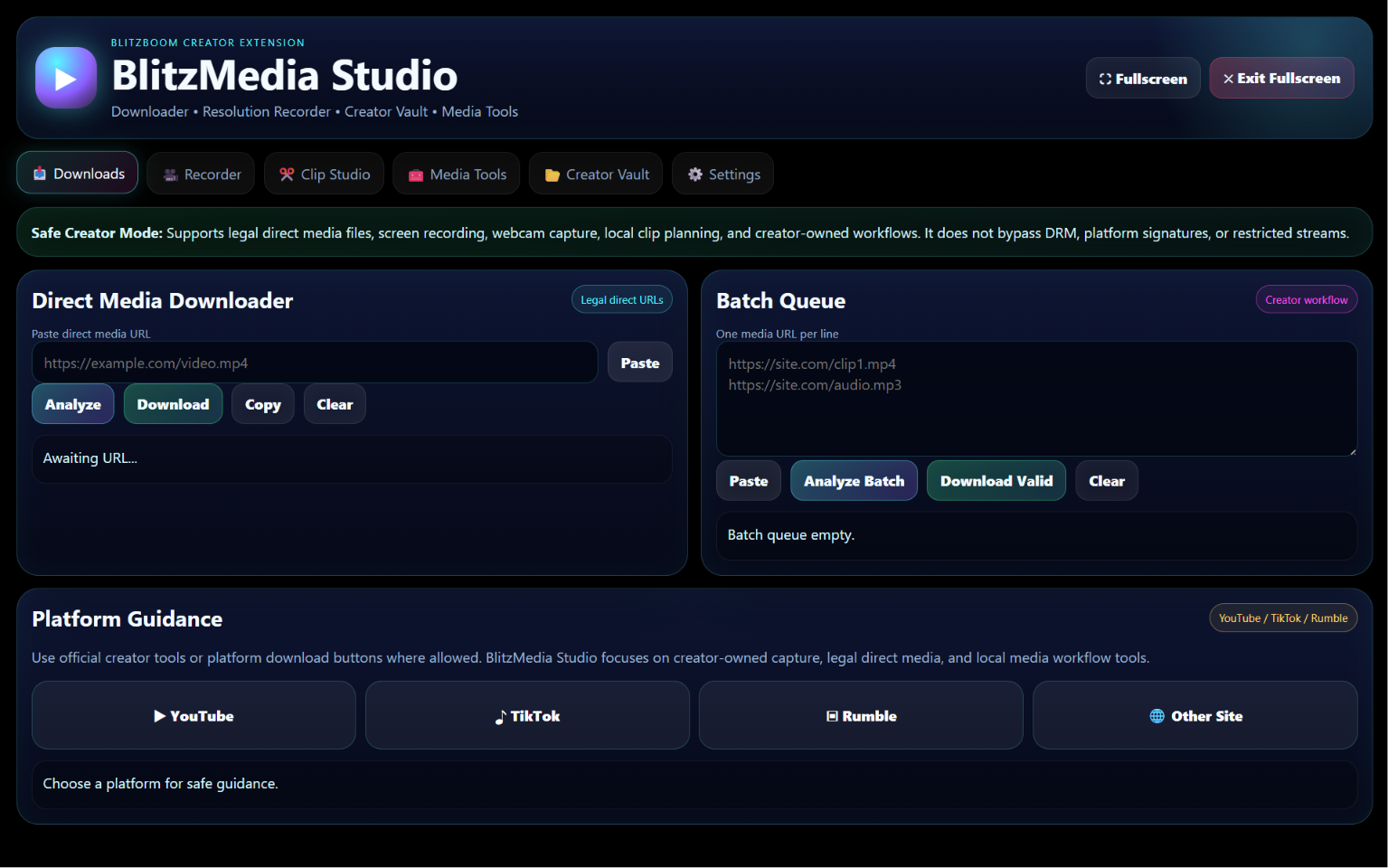 BlitzBoom Browser screenshot 3